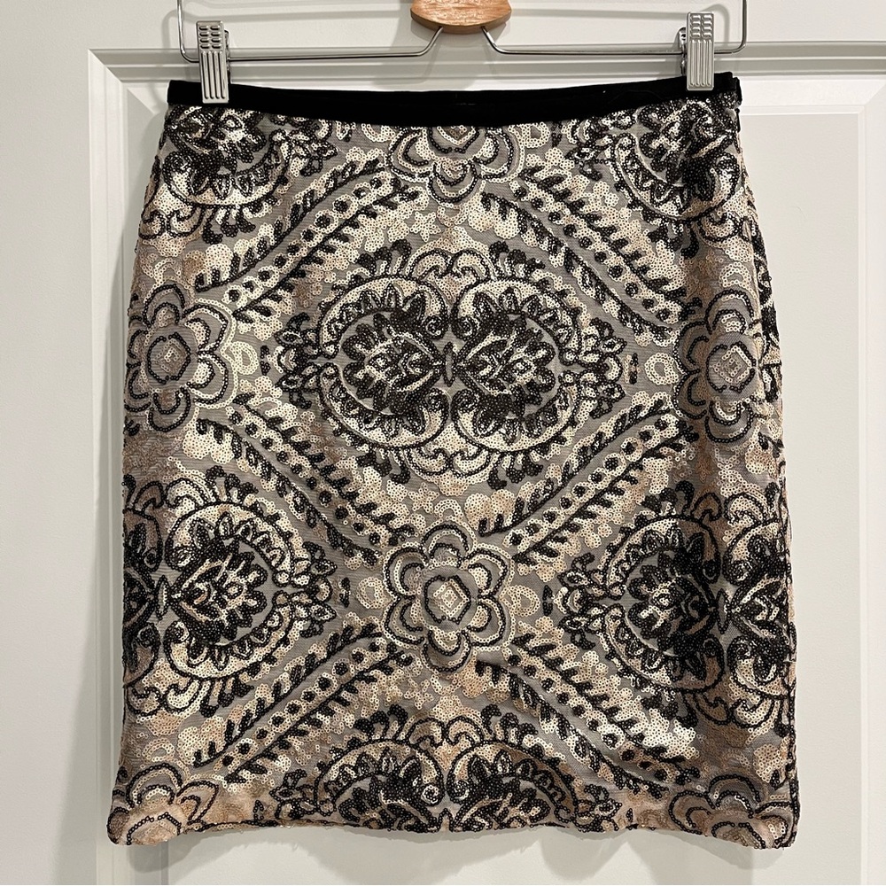 Weston Wear Sequin Pencil Skirt